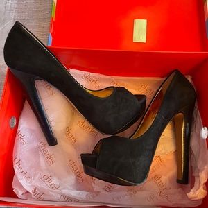 Charles David Black Heels